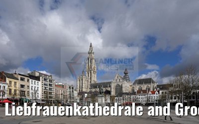 Liebfrauenkathedrale and Groenplaats Antwerp 07.04.2016