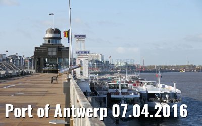Port of Antwerp 07.04.2016