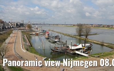 Panoramic view Nijmegen 08.04.2016