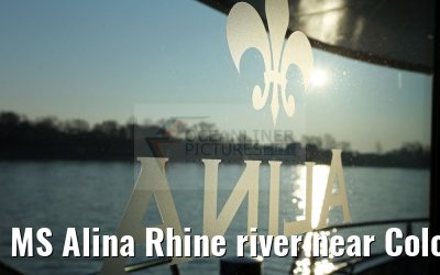 MS Alina Rhine river near Cologne 09.04.2016
