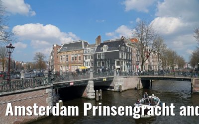 Amsterdam Prinsengracht and Leidsegracht 03.04.2016