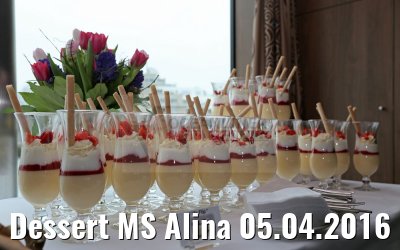Dessert MS Alina 05.04.2016