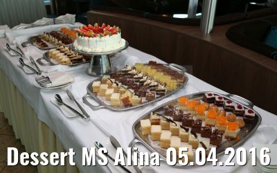 Dessert MS Alina 05.04.2016