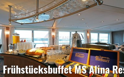 Frühstücksbuffet MS Alina Restaurant