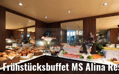 Frühstücksbuffet MS Alina Restaurant