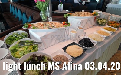 light lunch MS Alina 03.04.2016