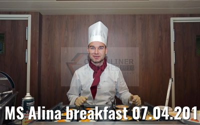 MS Alina breakfast 07.04.2016