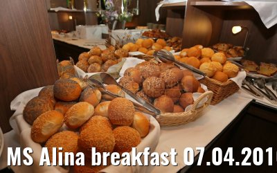MS Alina breakfast 07.04.2016