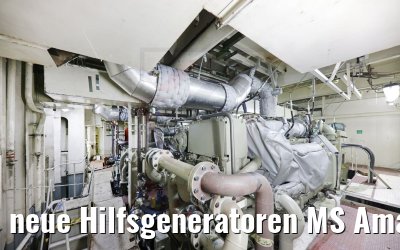 neue Hilfsgeneratoren MS Amadea