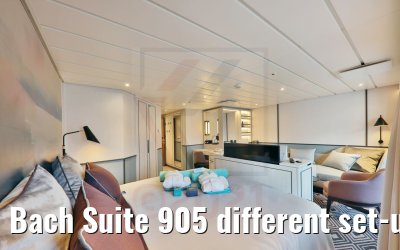 Bach Suite 905 different set-ups MS Amadea