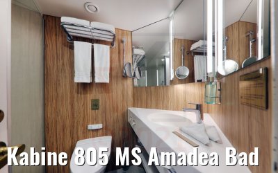 Kabine 805 MS Amadea Bad