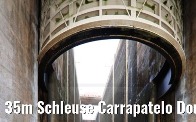 35m Schleuse Carrapatelo Douro 23.05.2021