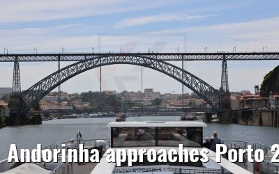Andorinha approaches Porto 27.05.2021