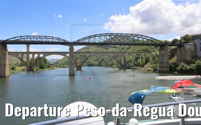 Departure Peso-da-Regua Douro river MS Andorinha 24.05.2021