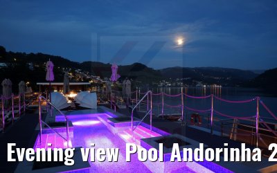 Evening view Pool Andorinha 26.05.2021