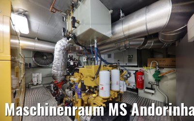 Maschinenraum MS Andorinha