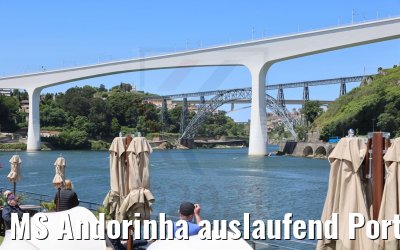 MS Andorinha auslaufend Porto 23.05.2021