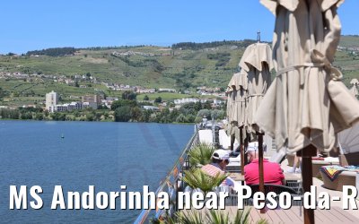 MS Andorinha near Peso-da-Regua 25.05.2021