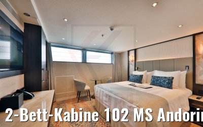 2-Bett-Kabine 102 MS Andorinha