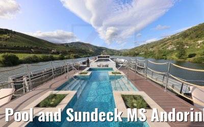 Pool and Sundeck MS Andorinha Douro