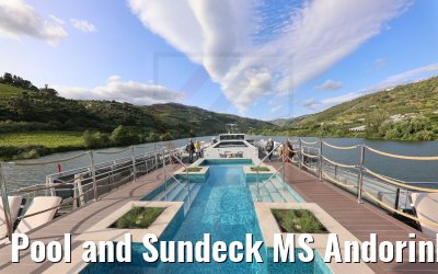 Pool and Sundeck MS Andorinha Douro