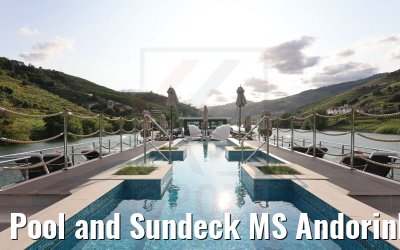 Pool and Sundeck MS Andorinha Douro