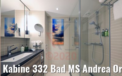 Kabine 332 Bad MS Andrea Oriondeck