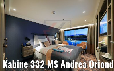 Kabine 332 MS Andrea Oriondeck