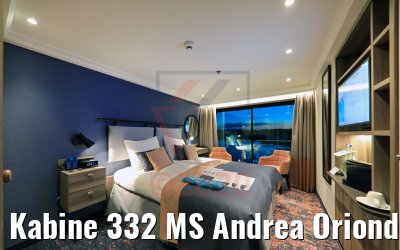 Kabine 332 MS Andrea Oriondeck