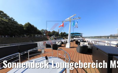 Sonnendeck Loungebereich MS Andrea