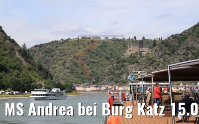 MS Andrea bei Burg Katz 15.07.2020