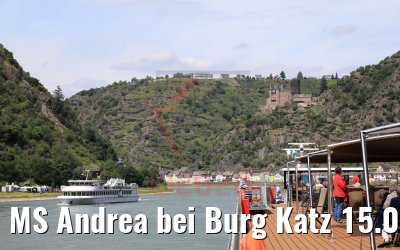 MS Andrea bei Burg Katz 15.07.2020