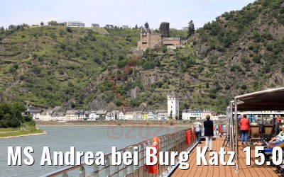 MS Andrea bei Burg Katz 15.07.2020
