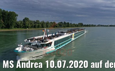 MS Andrea 10.07.2020 auf dem Rhein