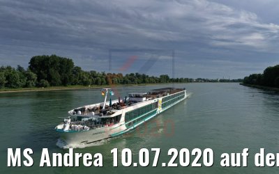 MS Andrea 10.07.2020 auf dem Rhein