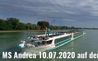 MS Andrea 10.07.2020 auf dem Rhein