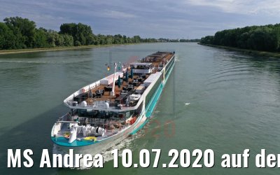 MS Andrea 10.07.2020 auf dem Rhein