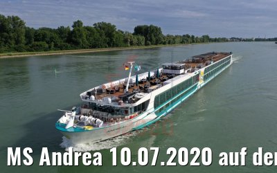MS Andrea 10.07.2020 auf dem Rhein