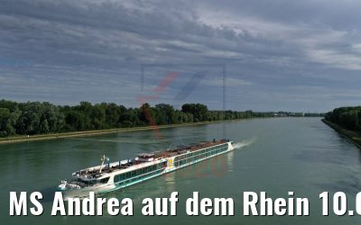 MS Andrea auf dem Rhein 10.07.2020