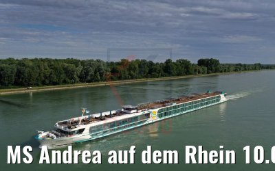 MS Andrea auf dem Rhein 10.07.2020