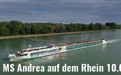 MS Andrea auf dem Rhein 10.07.2020