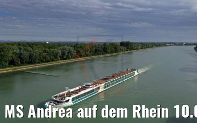 MS Andrea auf dem Rhein 10.07.2020