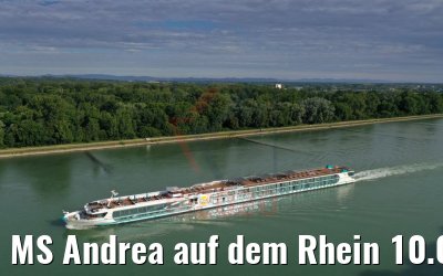 MS Andrea auf dem Rhein 10.07.2020