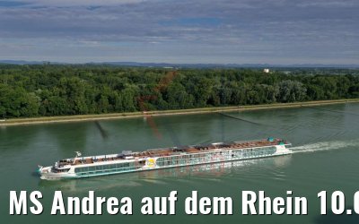 MS Andrea auf dem Rhein 10.07.2020