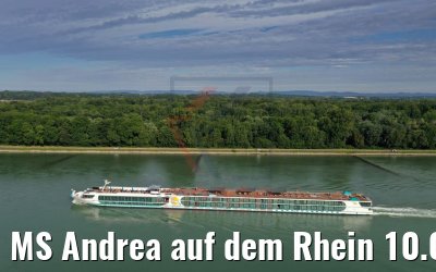 MS Andrea auf dem Rhein 10.07.2020