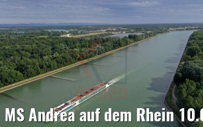 MS Andrea auf dem Rhein 10.07.2020
