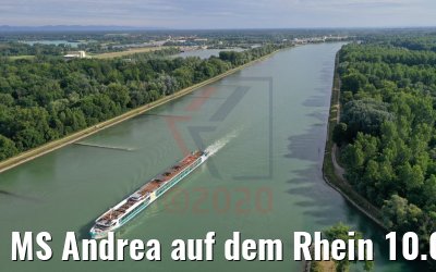 MS Andrea auf dem Rhein 10.07.2020