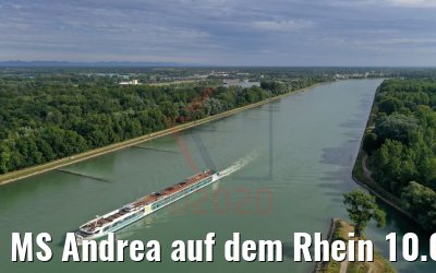 MS Andrea auf dem Rhein 10.07.2020