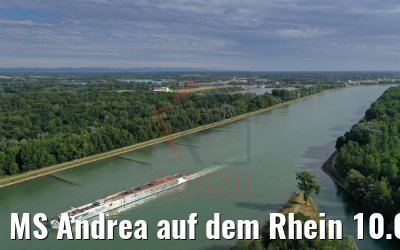 MS Andrea auf dem Rhein 10.07.2020