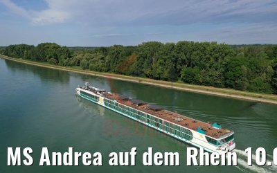 MS Andrea auf dem Rhein 10.07.2020